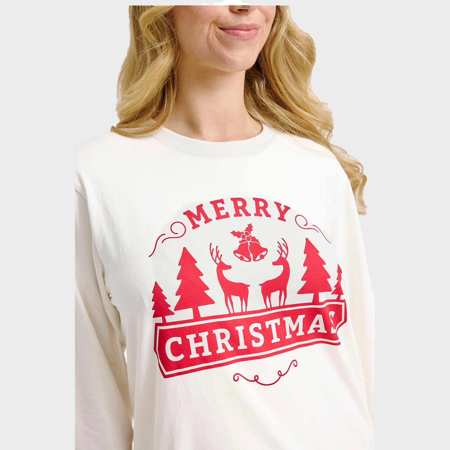 Pyjamas flannel & Merry top - Dame